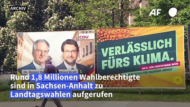 Sachsen-Anhalt wählt neuen Landtag