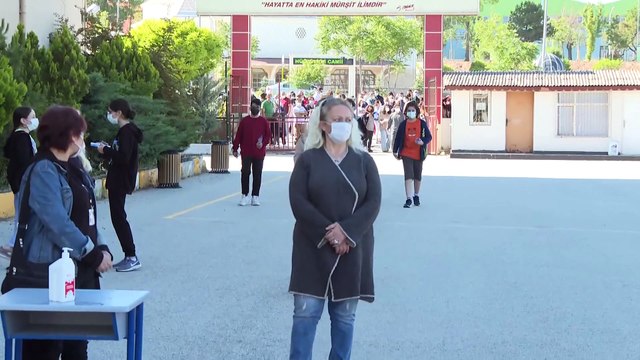 ANKARA - LGS kapsamındaki merkezi sınav başladı