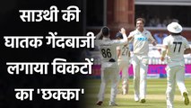 Eng vs Nz 1st Test: Tim Southee takes six wickets, Rory Burns Slams ton | Oneindia Sports