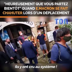 Emmanuel Macron furieux face à un électeur mécontent : "vous êtes tordu"