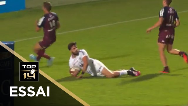 TOP 14 - Essai de Lucas TAUZIN (ST) - Bordeaux-Bègles - Toulouse - J26 - Saison 2020/2021