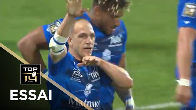 TOP 14 - Essai de Benjamin URDAPILLETA (CO) - Castres - Lyon - J26 - Saison 2020/2021
