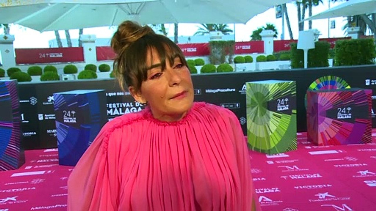 Candela Peña reaparece en el Festival de Málaga tras recibir amenazas en la Red