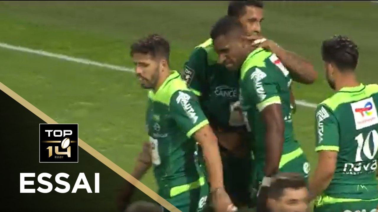 TOP 14 - Essai d'Aminiasi TUIMABA (SP) - Pau ...