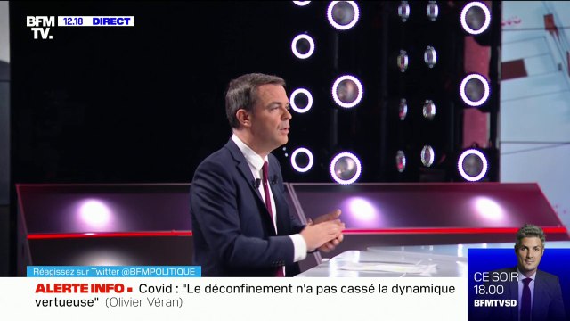 Olivier Véran: Si la vague n'arrive pas en novembre ou décembre prochain nous pourrons dire que le Covid, c'est du passé