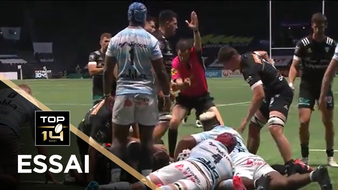 TOP 14 - Essai de Mesake DOGE (CAB) - Racing 92 - Brive - J26 - Saison 2020/2021