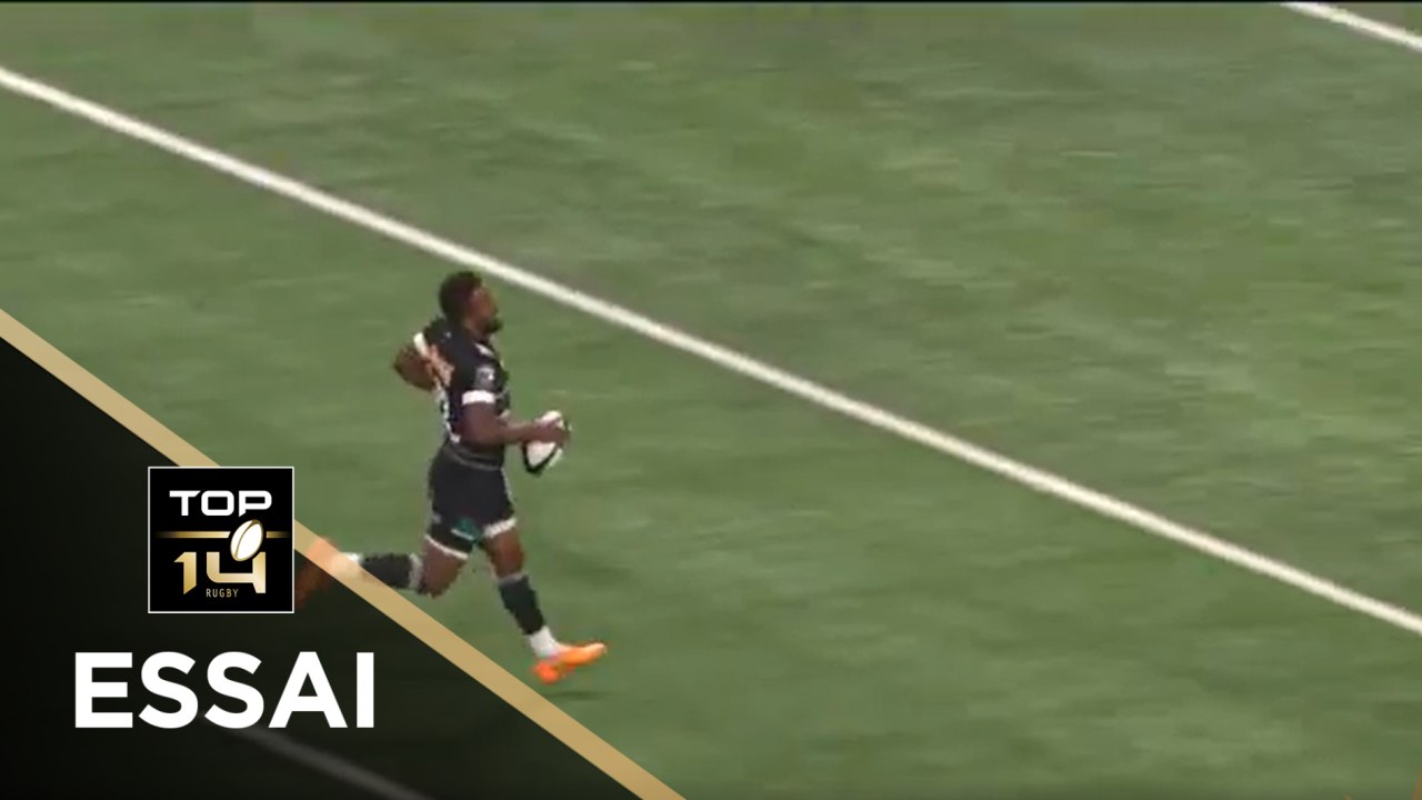 TOP 14 - Essai de Setariki TUICUVU (CAB) - Racing 92 - Brive - J26 - Saison 2020/2021