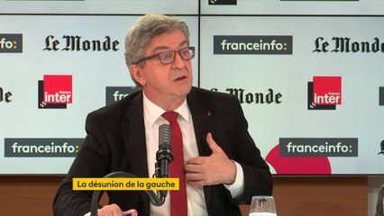 Deux gauches irréconciliables ? "L'union de la gauche fait obstacle à l'union populaire", lance Jean-Luc Mélenchon