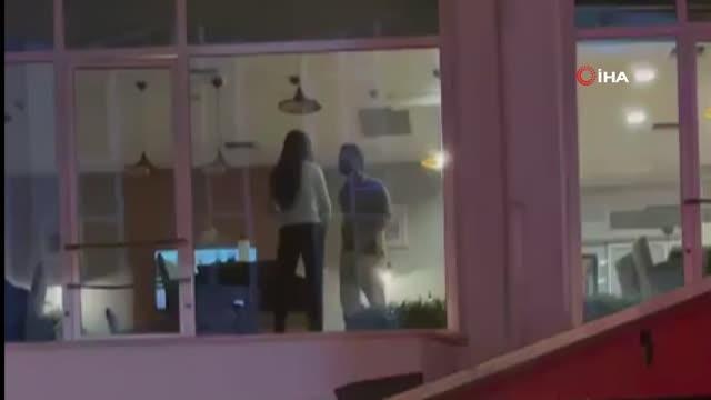 İstanbul'da kadına şiddet: Azarladığı kadına böyle tokat attı