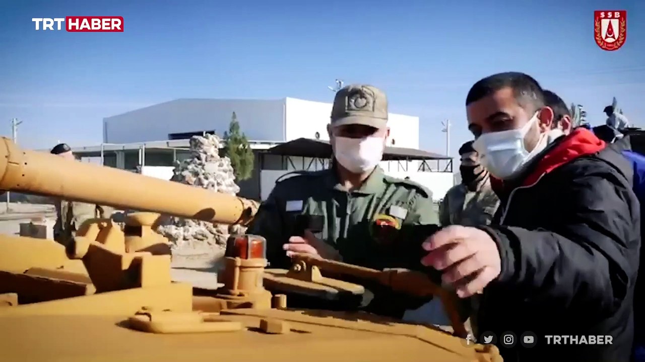 Yerli ve milli tank Leopard 2A4 Mehmetçik'in hizmetinde