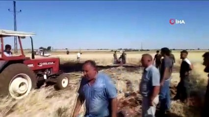 Video herunterladen: Buğday tarlasında yangın nöbeti