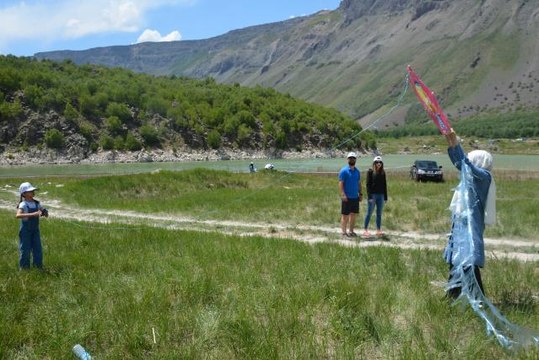Nemrut Dağı'nda uçurtma şenliği düzenlendi