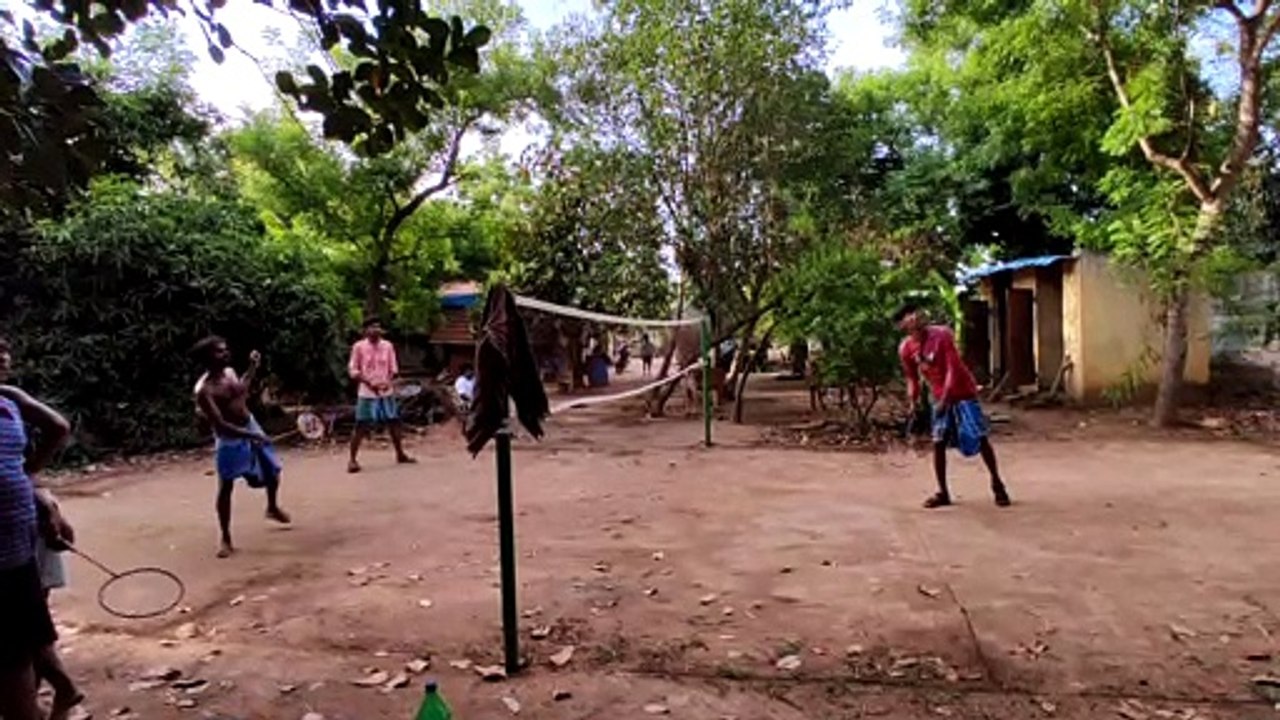 badminton game