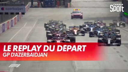 Le départ du GP d'Azerbaïdjan