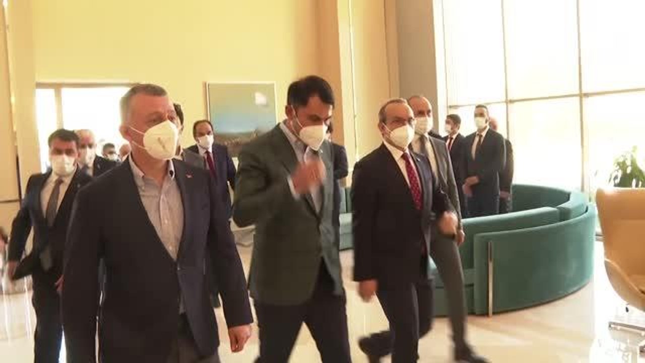 Bakan Kurum, "Marmara Denizi Eylem Planı Koordinasyon Toplantısı"na katıldı