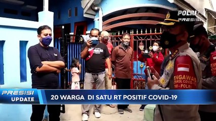 20 Warga Positif  Covid-19, Satu RT Terapkan Karantina Wilayah