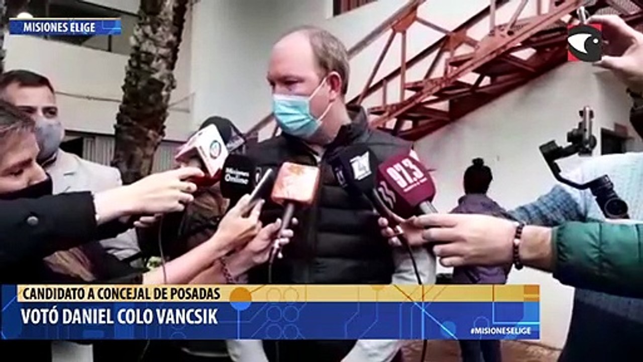 Votó Daniel Colo Vancsik