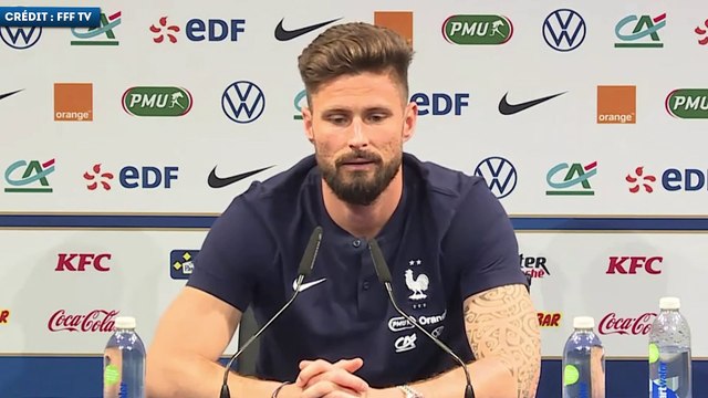 Olivier Giroud évoque sa forme physique actuelle