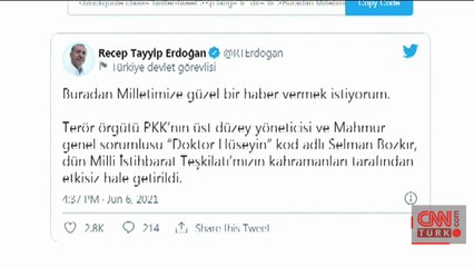 SON DAKİKA... Cumhurbaşkanı Erdoğan duyurdu: PKK'nın Mahmur sorumlusu etkisiz hale getirildi