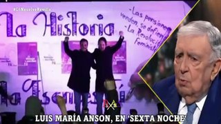 Luis María Anson expresa su admiración por Pablo Iglesias: Es muy inteligente y un político muy capaz