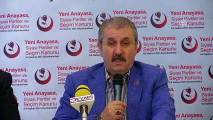 AFYONKARAHİSAR - Destici, yeni anayasa ve erken seçim tartışmalarını değerlendirdi