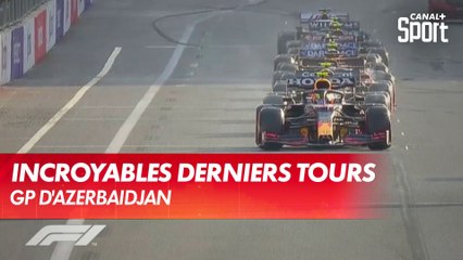 Les derniers tours INCROYABLES du GP d'Azerbaïdjan !