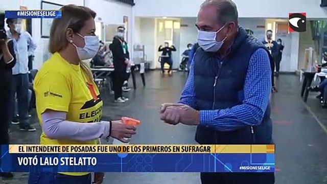 Votó Lalo Stelatto