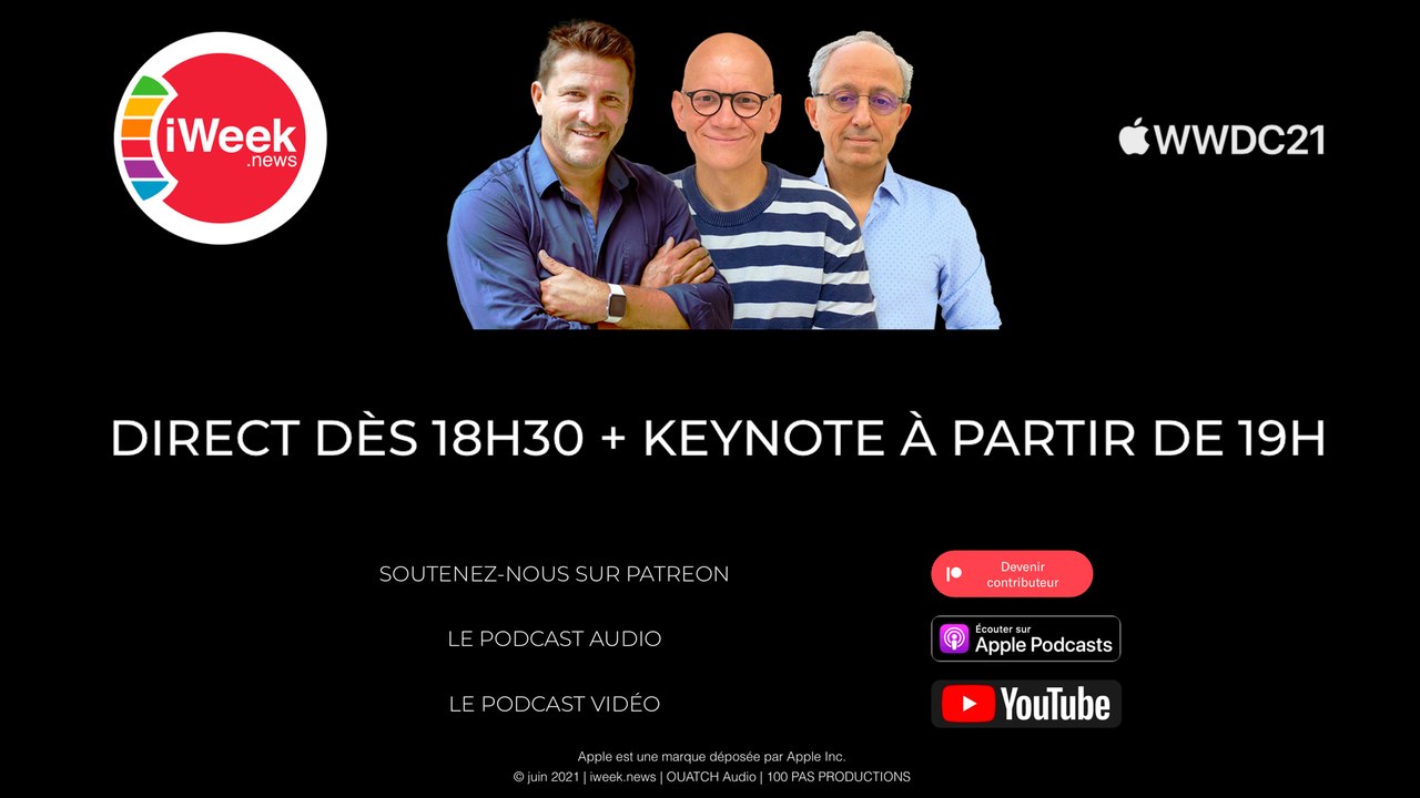 iWeek LIVE Keynote WWDC21