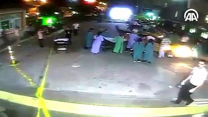 Otomobiller 'ambulans' görevi gördü!