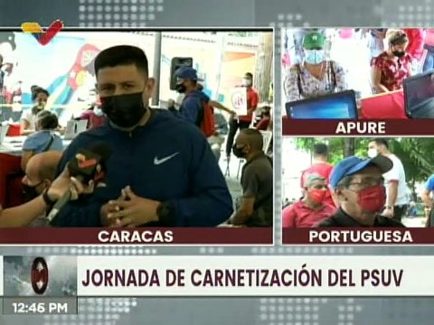 PSUV en Caracas tiene 23 puntos habilitados para la inscripción y actualización de datos