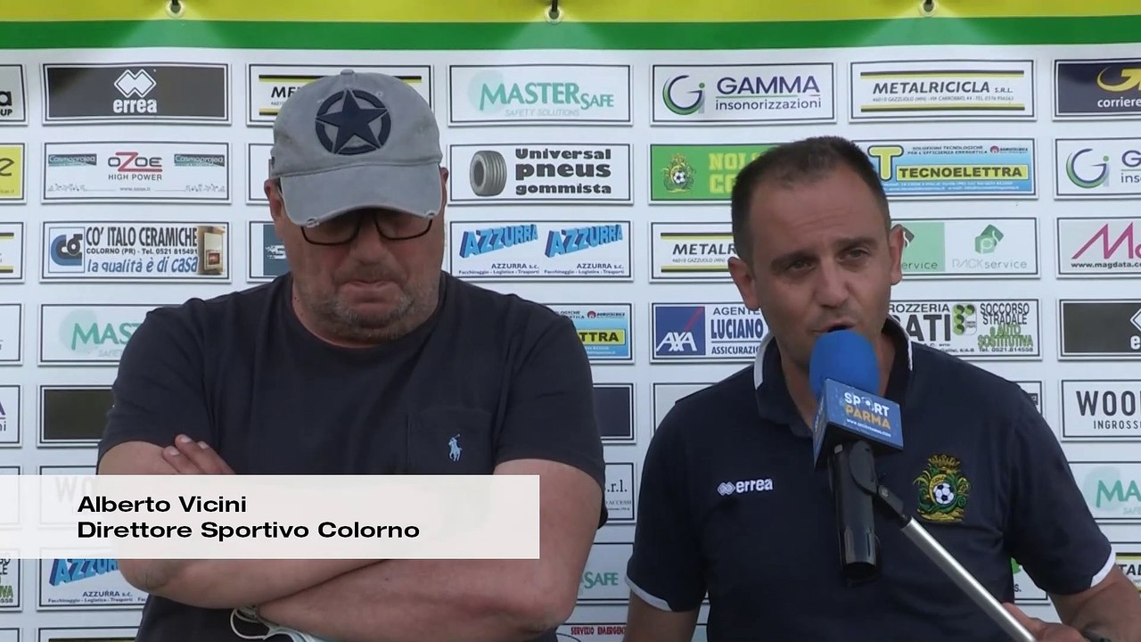 Colorno - Cittadella V.M. 2-0, le interviste a mister Bernardi e al ds Vicini