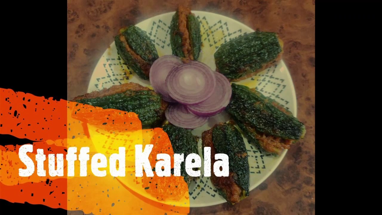 How to make Karela ka Bharwa | Stuffed Bitter Gourd  |Stuffed Karela | Vegan Dish | Bharwa Karela
