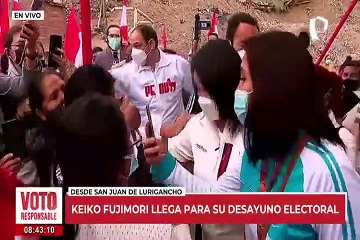 Keiko Fujimori:“Será fundamental empezar a trabajar en la unidad desde mañana”