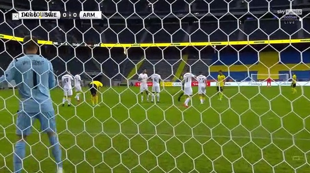 Goal - 1:0 - 16' Forsberg E., Sweden