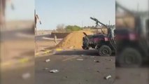 Son dakika! Libya'da bombalı araç saldırısında 2 güvenlik görevlisi öldü
