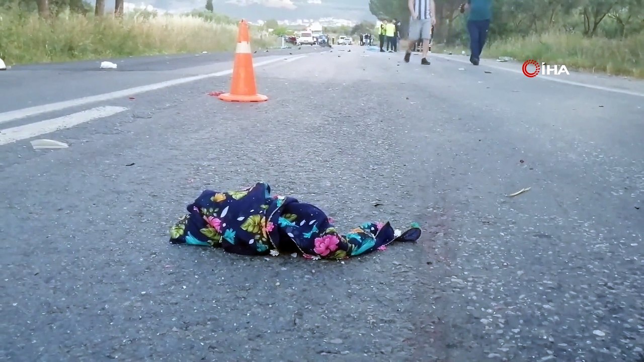 Soma'da karı-koca trafik kazasında hayatını kaybetti