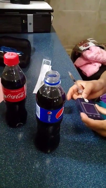 COCA COAL VS PEPSİ- ŞEKER TESTİ