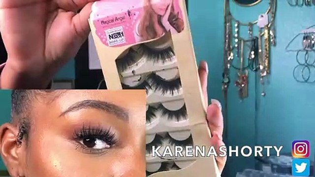 Aliexpress Mink Lashes Haul + Try On | Packs Of Lashes Under $5 | Over 50 Pairs | Karena Lee