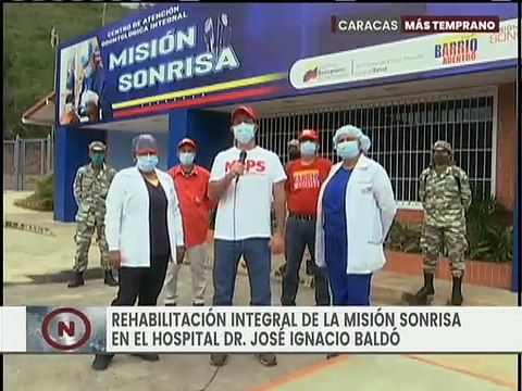 Misión Sonrisa sigue brindando sonrisas de libertad en el Hospital Dr. José Gregorio Baldó