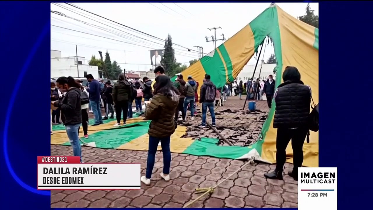 Destrozan casilla electoral en Metepec