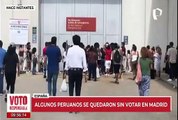 Peruanos en el extranjero ya participan este domingo de segunda vuelta electoral