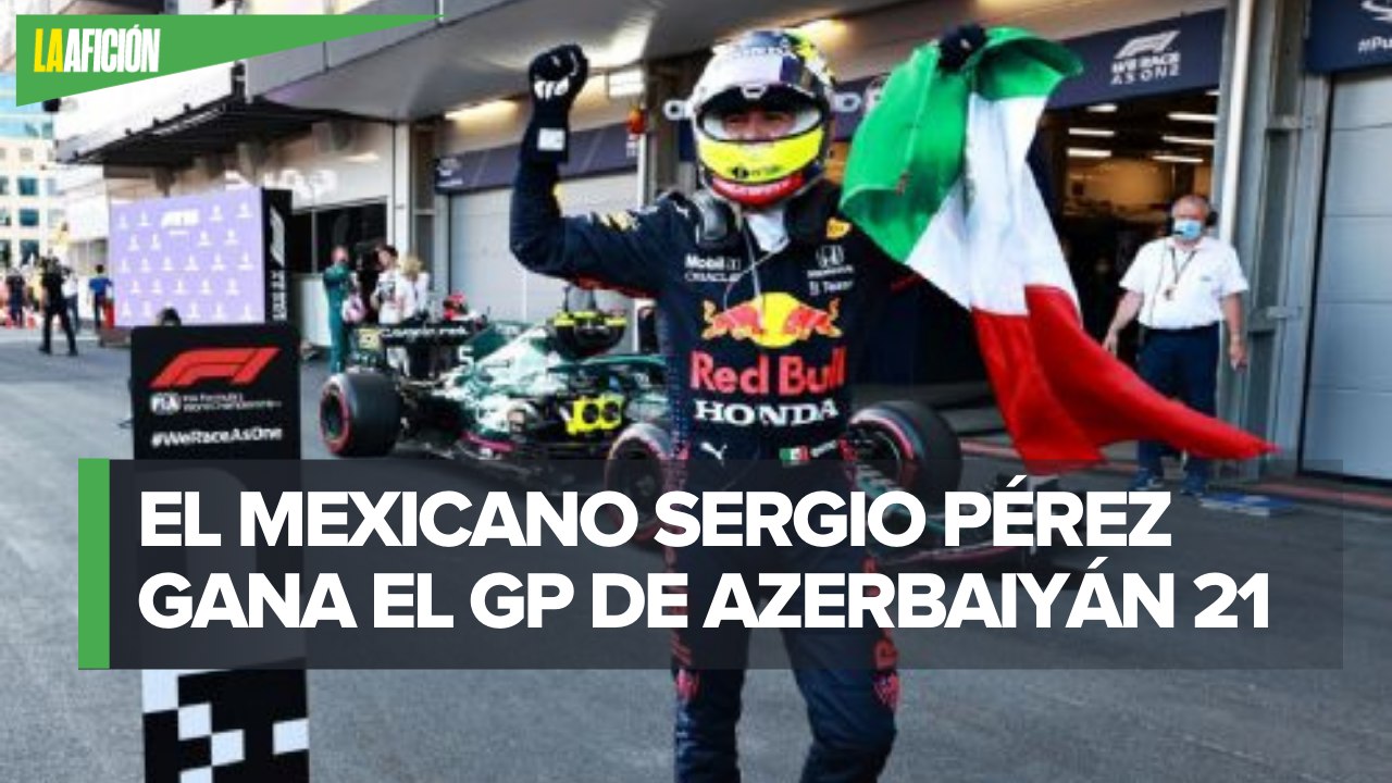 ¡FELICIDADES! Checo Pérez se lleva el Gran Prem...