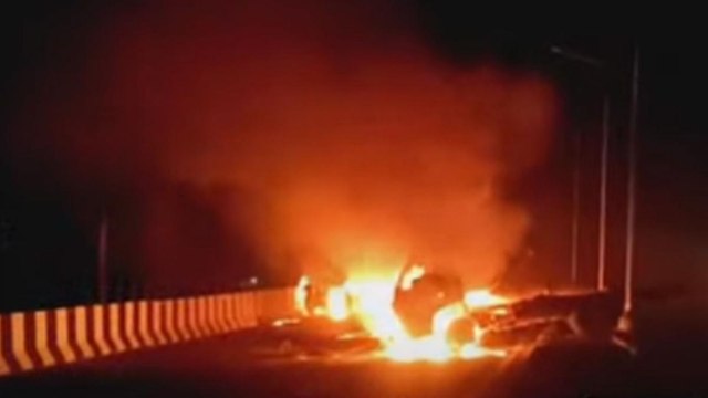 Uttar Pradesh: Horrific accident in Etah, one dead