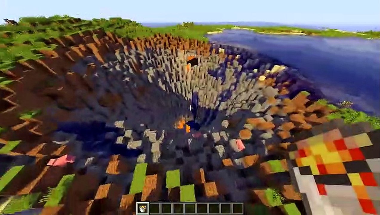 Minecraft Mods | Natural Disasters Mod! (Earthquakes, Meteors & Volcanoes) | Mod Showcase