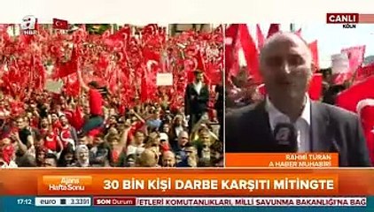 Gurbetçiler Türkiye için meydanlara indi!