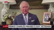 Prince Charles praises D-Day veterans as he opens new memorial