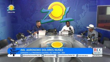 Ing  Agrónomo Dolores Nuñez – Aspirante a la presidencia nacional del CODIA 2021 – 2022