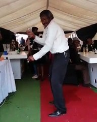 OLD MAN DANCING LIKE A TEENAGER