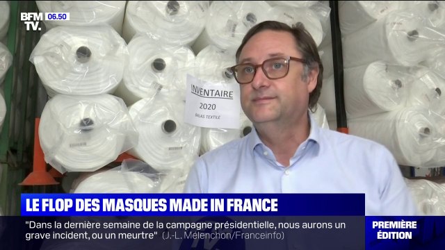 Covid-19: des fabricants de masques français ne parviennent plus à écouler leur stock