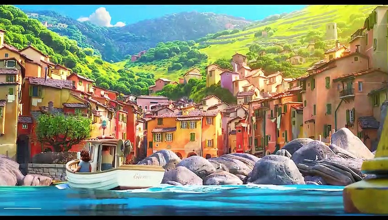 Sea Monsters in Surface World Scene  LUCA (NEW 2021) Movie CLIP 4K